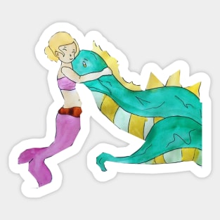 Nessie Mermay 2019 design Sticker